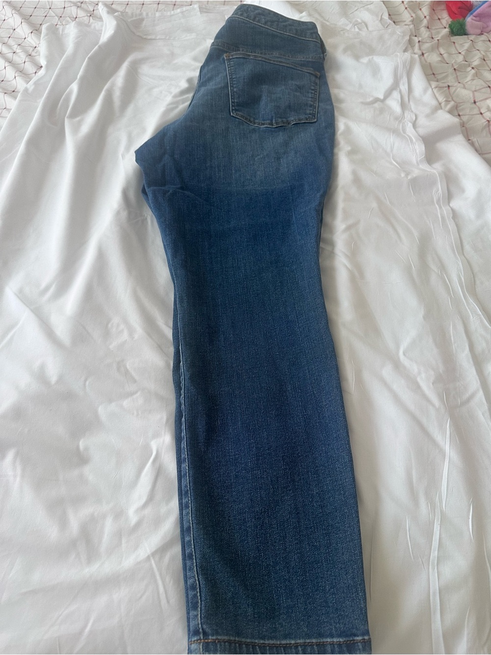 Universal Thread Dark Blue Straight-Leg Jeans